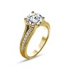 9ct Gold Lab Grown Diamond Fancy Singlestone Ring, 2.18cts - L40036 Alternative Image