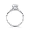 9ct White Gold Round Brilliant Cut Solitaire Lab Grown Diamond Ring, 2cts - L40201 Alternative Image