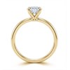 9ct Gold Oval Solitaire Lab Grown Diamond Ring, 1.50cts - L40202 Alternative Image