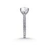 9ct White Gold Lab Grown Diamond Fancy Single Stone Ring, 2.52cts - L40206 Alternative Image
