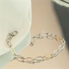 Bonded Silver And 9ct Gold  Bracelet - M3016 Alternative Image