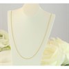 Bonded Silver And 9ct Gold Chain- 18" - M3025 Alternative Image