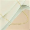 Bonded Silver And 9ct Gold Chain- 18" - M3025 Alternative Image