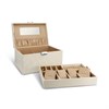 Large Lockable Ivory Jewel Case - P55202 Alternative Image