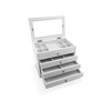 Mele & Co White Wooden Jewellery Box - P56166 Alternative Image