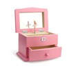 Pink Wooden Musical Jewellery Box - P56201 Alternative Image