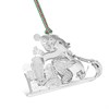 Newbridge Silverware Penguin On A Sleigh Hanging Ornament - P59216 Alternative Image
