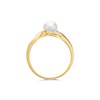 9ct Gold Cultured Freshwater Pearl And Diamond Ring - R0955 Alternative Image