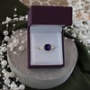 9ct Gold Amethyst And Diamond Ring - R0972 Alternative Image