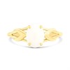 9ct Gold Opal Crossover Shoulder Ring - R0988 Alternative Image
