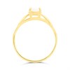 9ct Gold Opal Crossover Shoulder Ring - R0988 Alternative Image