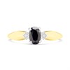 9ct Gold Sapphire And Diamond Ring - R0990 Alternative Image
