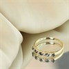 9ct Five Sapphire And Diamond Ring - R0997 Alternative Image