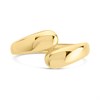 9ct Gold Bypass Ring - R1925 Alternative Image