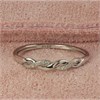 9ct White Gold Diamond Twist Ring - R2143 Alternative Image