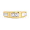 9ct Gold Two Colour Diamond Ring - 5pts - R3937 Alternative Image