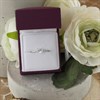 9ct White Gold Princess Cut Cubic Zirconia Ring - R5961 Alternative Image
