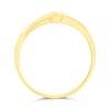 9ct Gold Cubic Zirconia Wrap Ring - R5985 Alternative Image