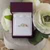9ct Gold Cubic Zirconia Double Swirl Ring - R6108 Alternative Image
