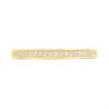 9ct Gold Channel Set CZ Ring - R6112 Alternative Image