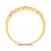 9ct Gold Pink And Clear CZ Ring - R6124 Alternative Image