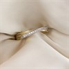 9ct Gold Cubic Zirconia Channel Set Ring - R6127 Alternative Image