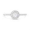 9ct White Gold CZ Ring - R6129 Alternative Image