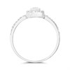 9ct White Gold CZ Ring - R6129 Alternative Image