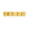 9ct Gold Weave Link Ring - R6132 Alternative Image