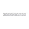 9ct White Gold CZ Claw Set Ring - R6146 Alternative Image