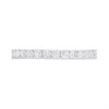 9ct White Gold CZ Claw Set Ring - R6147 Alternative Image