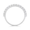 9ct White Gold CZ Claw Set Ring - R6147 Alternative Image