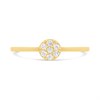 9ct Gold CZ Claw Set Ring - R6148 Alternative Image