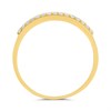 9ct Gold Multi-Coloured CZ Claw Set Ring - R6150 Alternative Image
