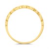 9ct Gold Circle And Oval CZ  Ring - R6164 Alternative Image