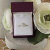 9ct Gold Cubic Zirconia Cushion Halo Cluster Ring - R6521 Alternative Image