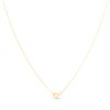 9ct Gold Bevelled Cross Pendant - R6816 Alternative Image