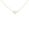 9ct Gold Cubic Zirconia Cross And Chain - R6817 Alternative Image