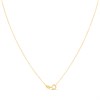 9ct Gold Plain Cross And Chain - R6821 Alternative Image