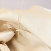 9ct Gold Plain Cross And Chain - R6821 Alternative Image