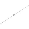 9ct White Gold Cubic Zirconia Flower Necklace - R69100 Alternative Image