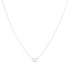 9ct White Gold Cubic Zirconia Twist Necklace - R69123 Alternative Image