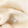9ct White Gold Cubic Zirconia Twist Necklace - R69123 Alternative Image