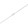 9ct White Gold Cubic Zirconia Open Heart Necklace - R6991 Alternative Image