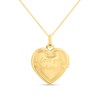 9ct Gold Tree Of Life Diamond Locket And Chain - R7255 Alternative Image