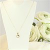 9ct Freshwater Pearl And Diamond Heart Necklace - R7783 Alternative Image