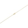 9ct Gold Marquise Sapphire And Diamond Necklace - R8133 Alternative Image