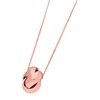 9ct Rose Gold Knot Necklace - R8785 Alternative Image