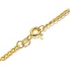 9ct Gold 2mm Wide Hollow Curb Chain - 22in - R9069 Alternative Image
