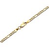9ct Gold 3mm Wide Hollow Figaro Chain - 16in - R9104 Alternative Image